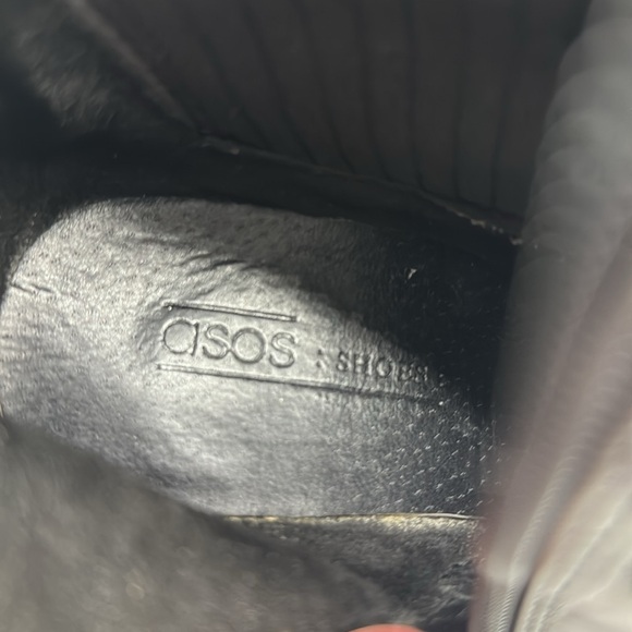 ASOS Black Point Ankle Boot Size 5 BAB6646K - Picture 9 of 10